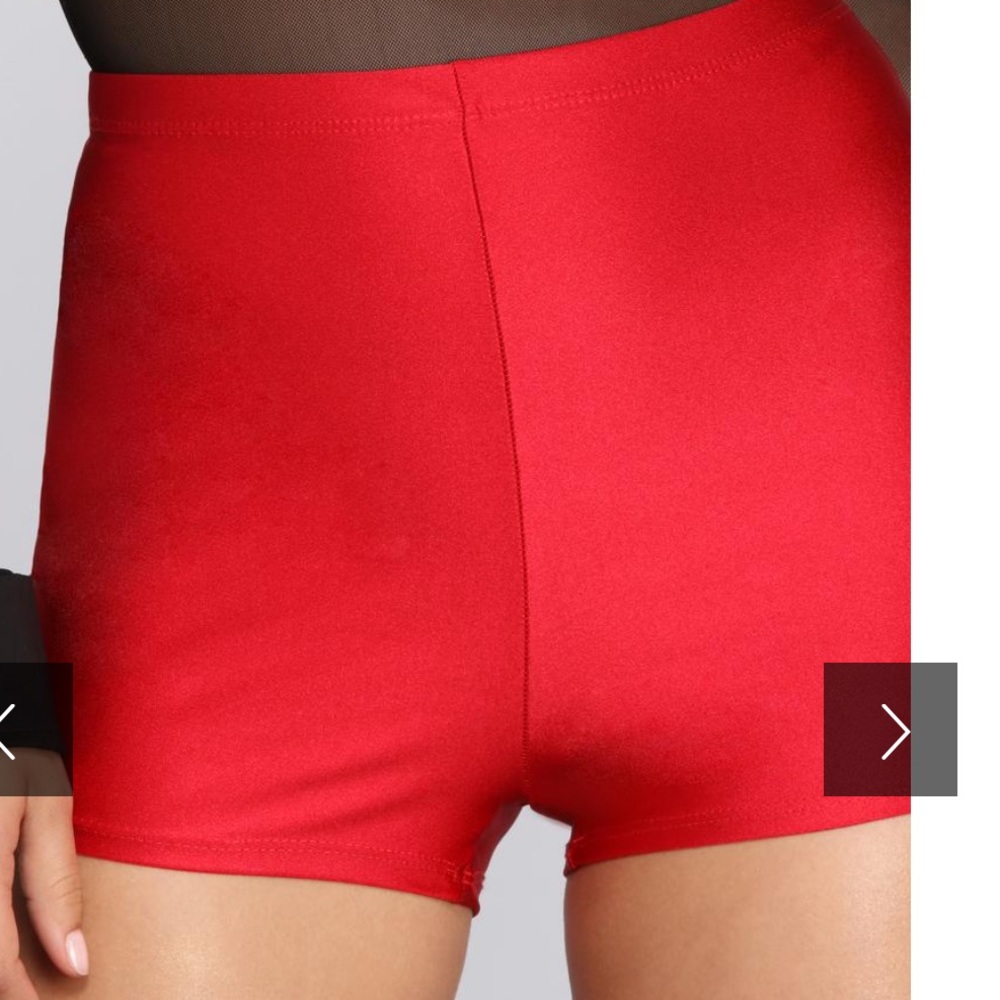 High waist shorts
